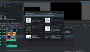 Kdenlive downloading render profiles