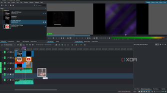 Kdenlive drag and drop mp4 file into project