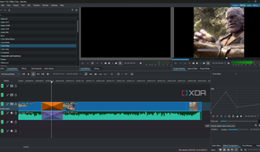 Kdenlive editing Circle Wipe transition