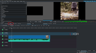 Kdenlive Effects panel