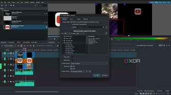 Kdenlive import format options-1