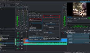 Kdenlive rendering audio only
