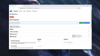 Running a Kopia server