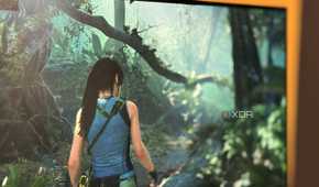 lg-27gx790a-b showing tomb raider