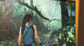 lg-27gx790a-b showing tomb raider