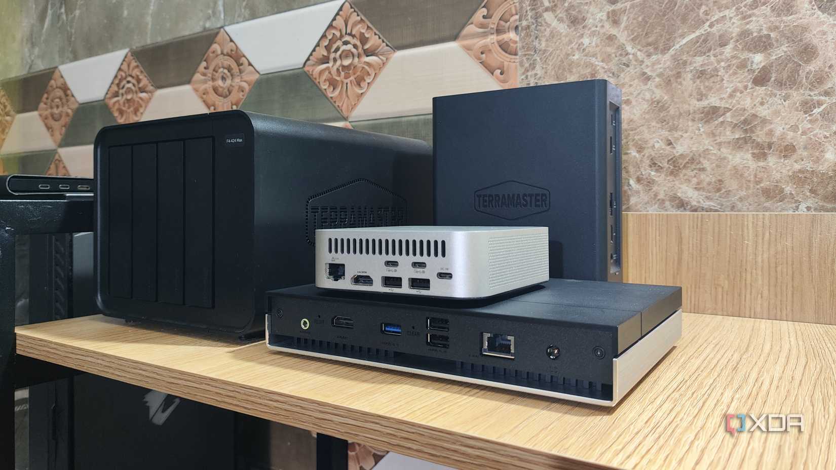 A couple of NAS devices