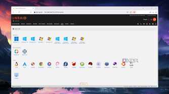 Creating a new VM in Unraid