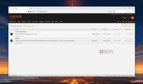 The Plugins tab in Unraid