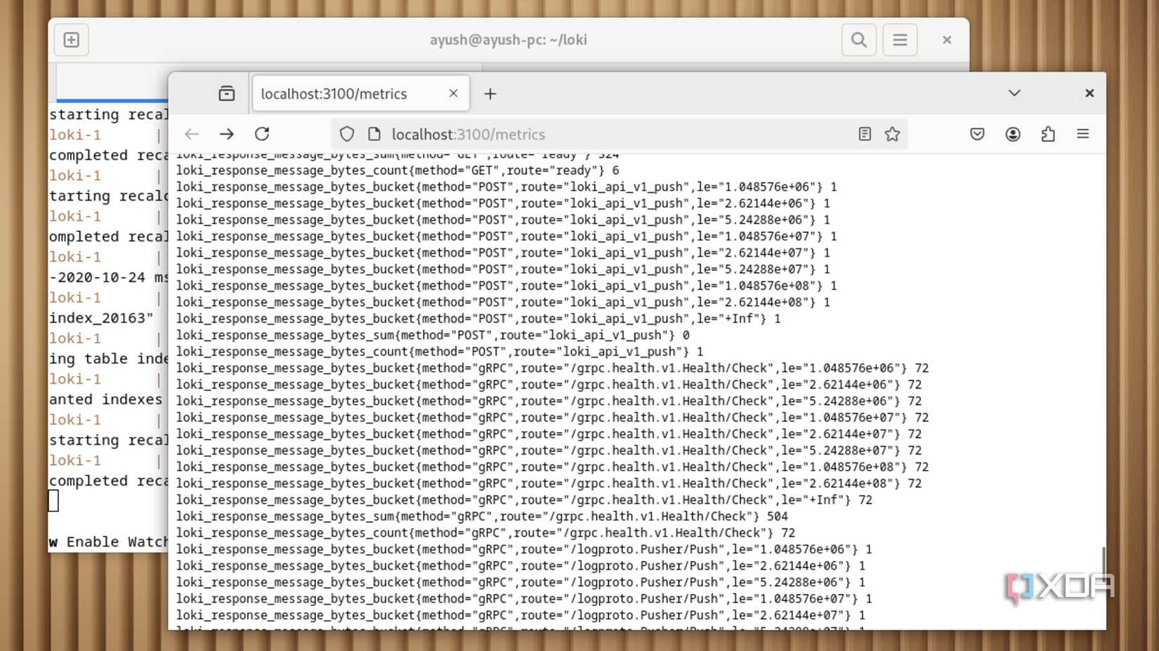 Running Loki as a Docker container