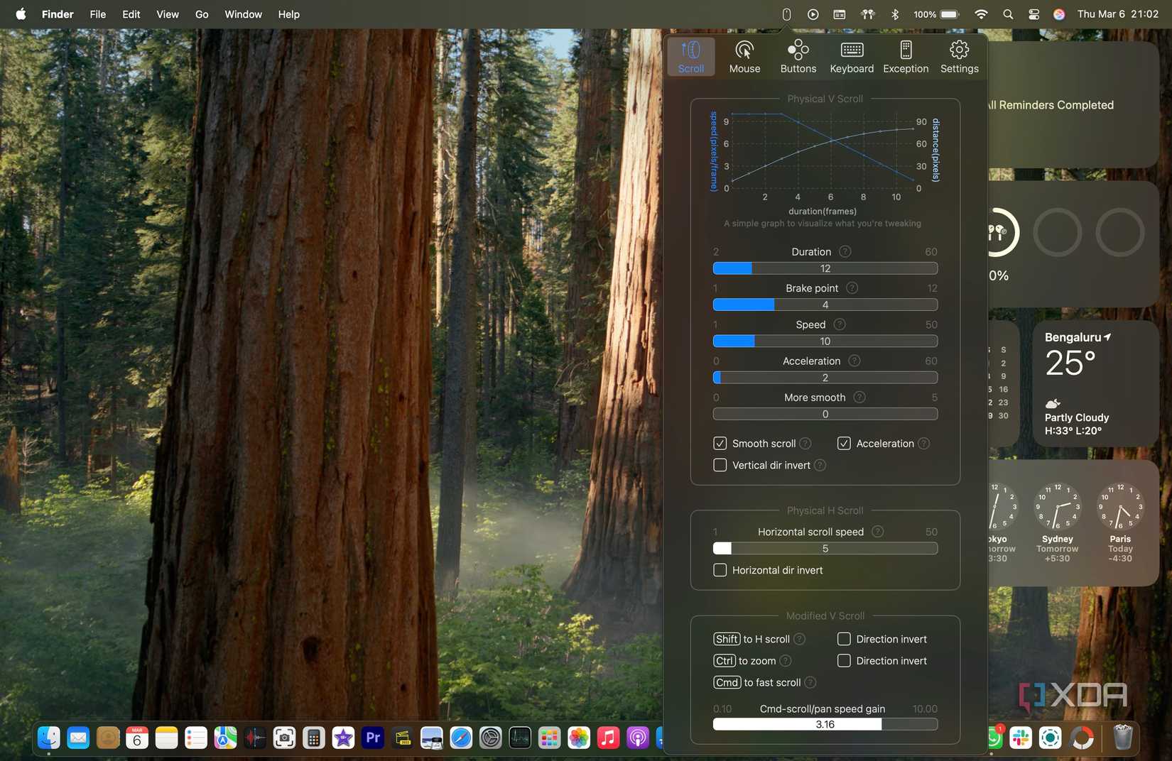 Mouse Customization Design BetterMouse lets you customize your mouse preferences with a plethora ...