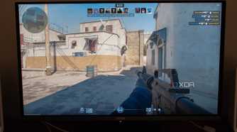 MSI 272URX QD-OLED playing CS2
