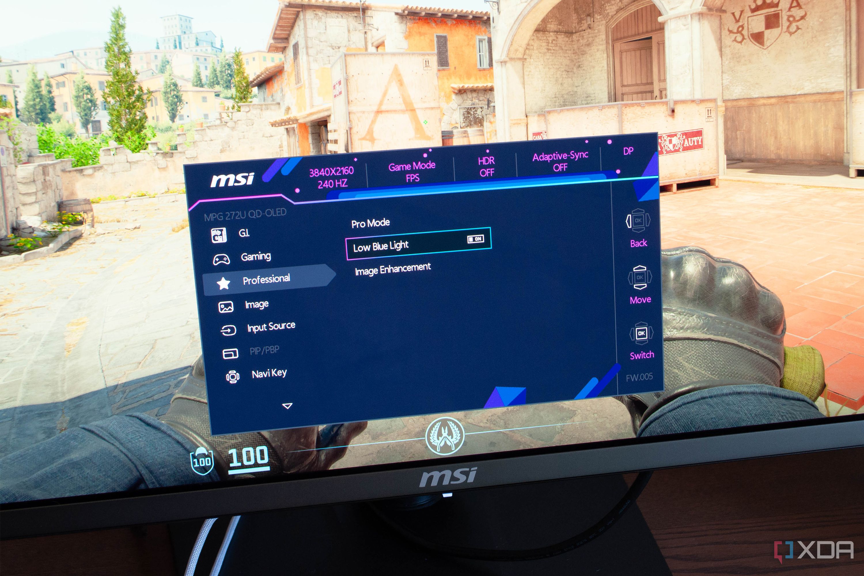 MSI-272URX-QD-OLED-settings-1