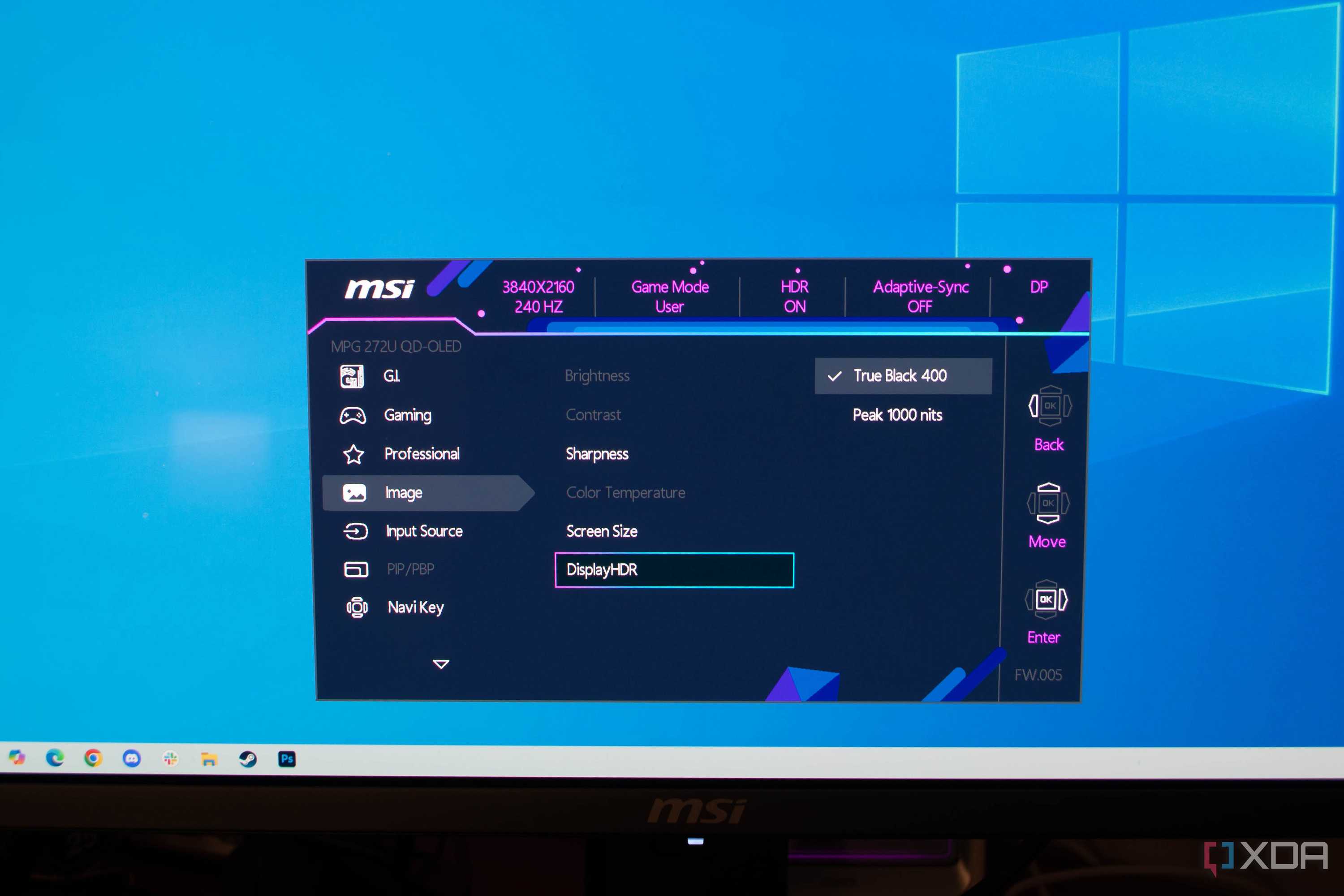 MSI-272URX-QD-OLED-settings-2