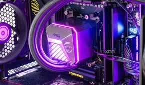 MSI MAG X870E Tomahawk Wifi cooler installed