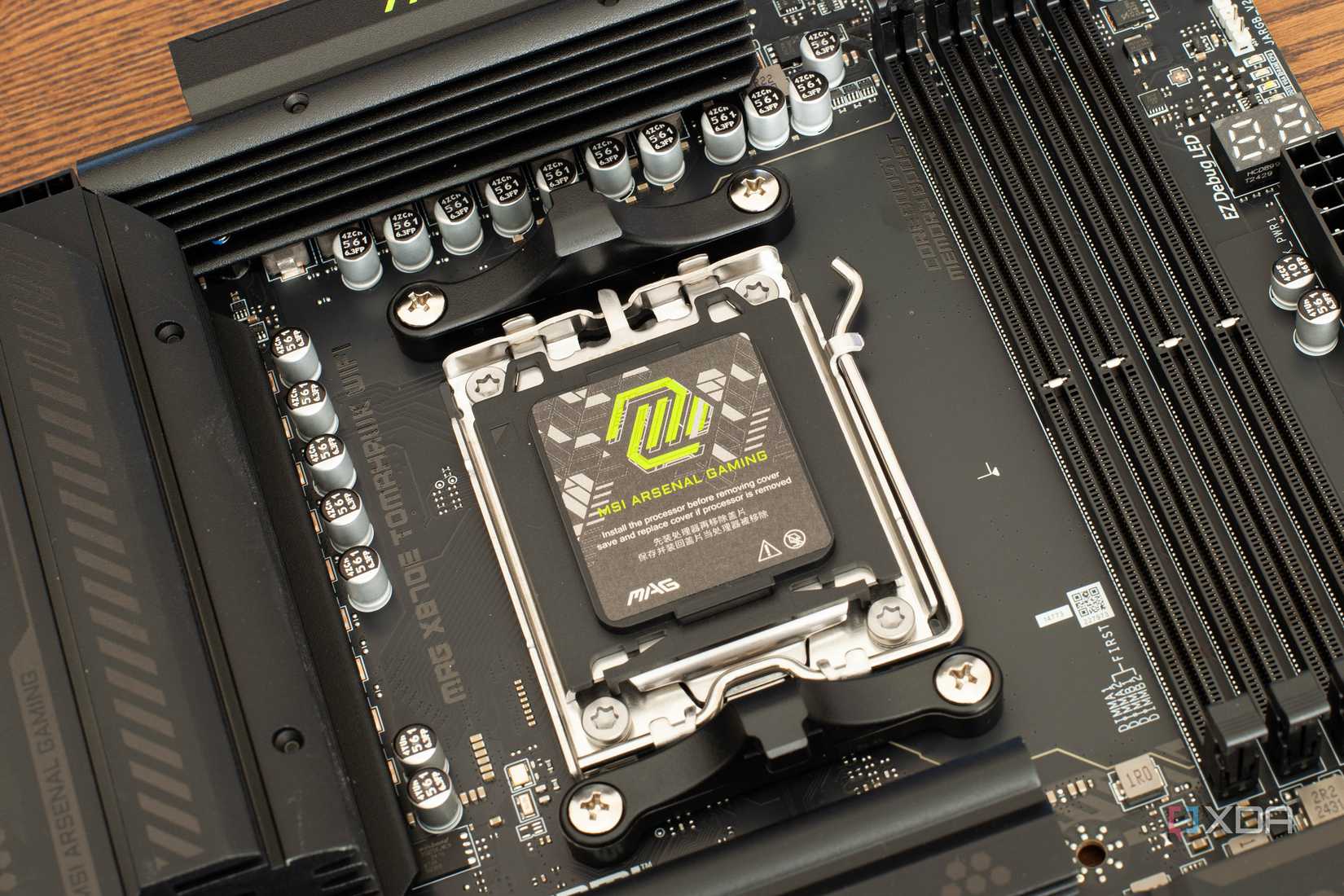 MSI MAG-X870E Tomahawk Wifi CPU Slot