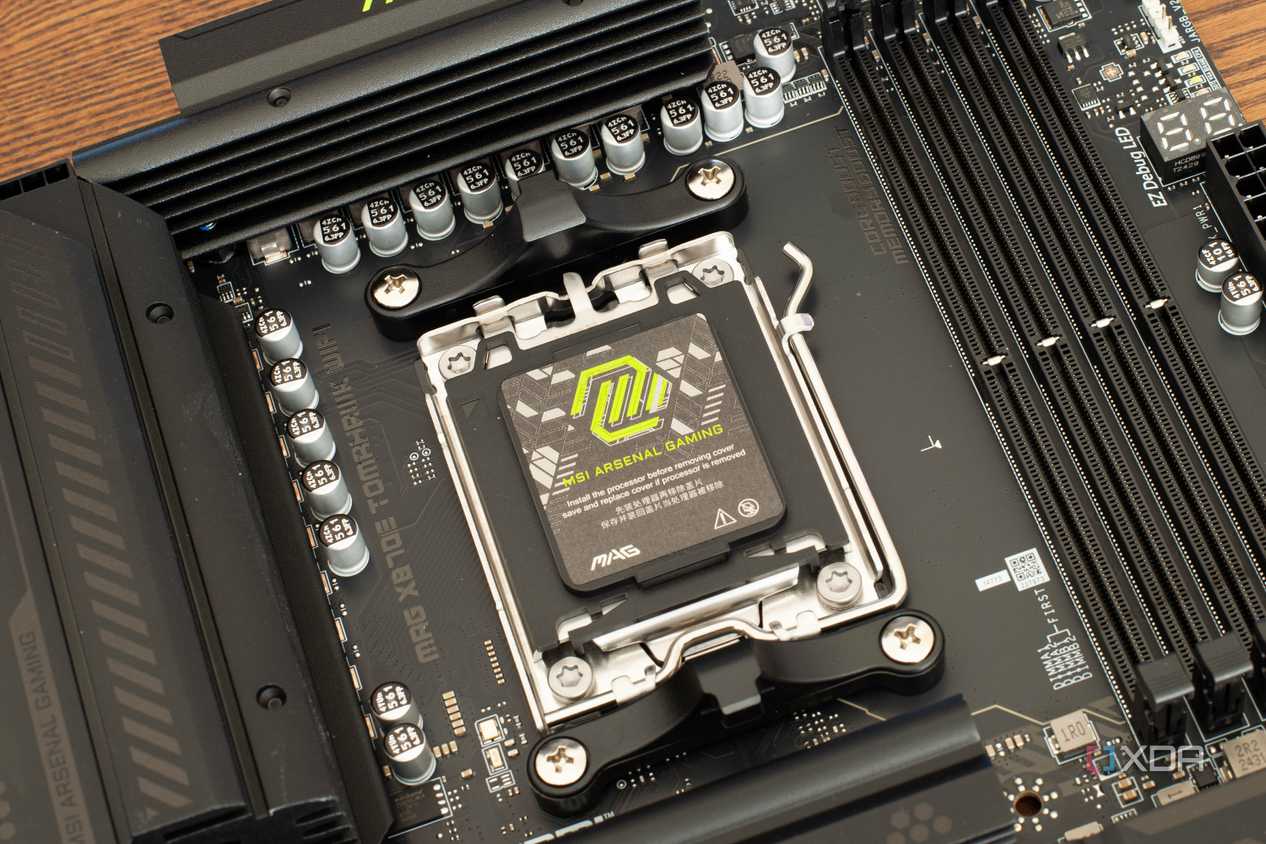 MSI MAG-X870E Tomahawk Wifi CPU slot