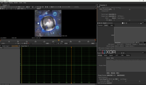 Natron Curve editor