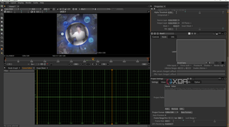 Natron Curve editor