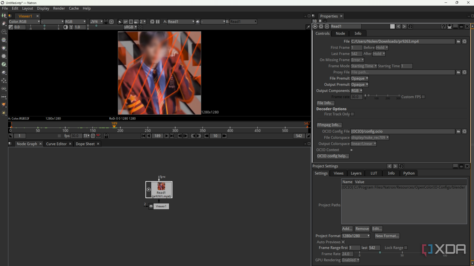 Natron importing project