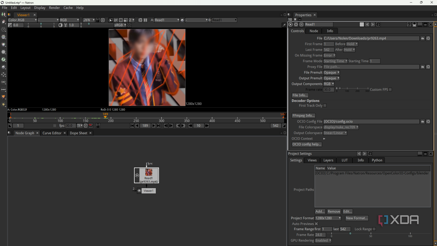 Natron importing project