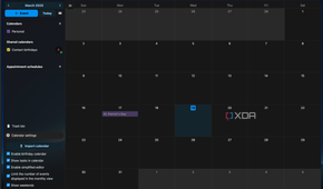 The Nextcloud Calendar app