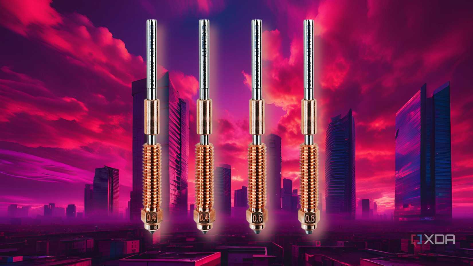 nozzles for 3D printer