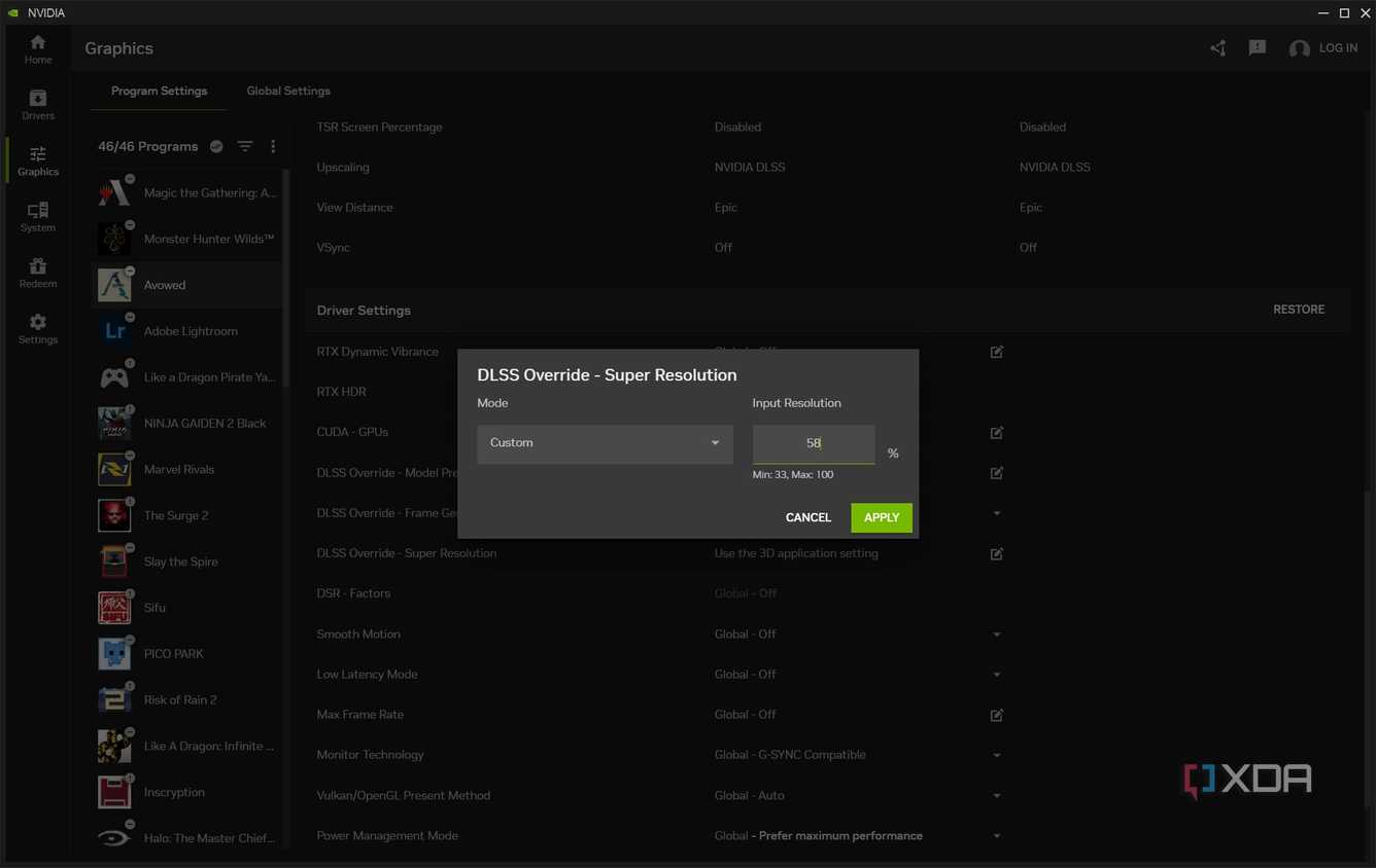nvidia-app-dlss-override-2