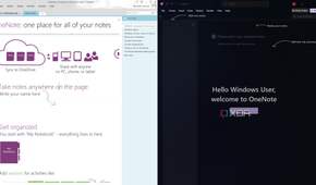 onenote 2013 next to onenote 365