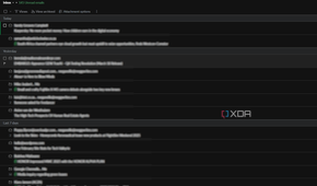 zoho mail in forced dark mode on opera