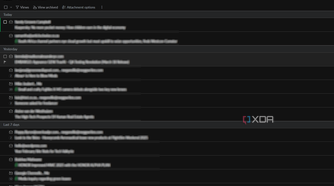 zoho mail in forced dark mode on opera