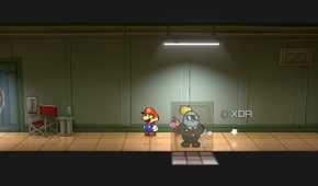 Glitz Pit hall Paper Mario: The Thousand Year Door
