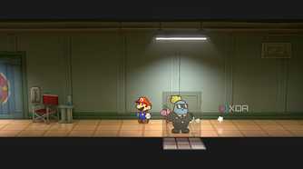 Glitz Pit hall Paper Mario: The Thousand Year Door