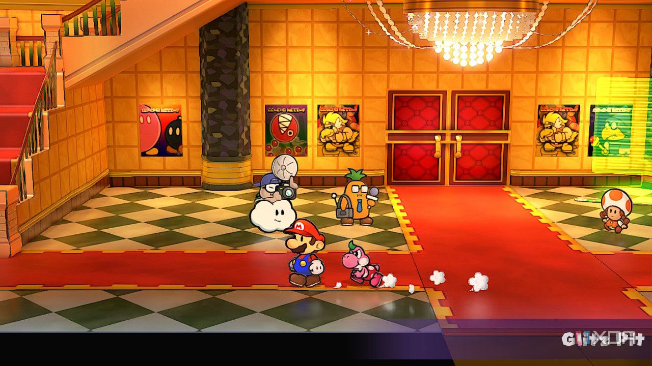 Glitz Pit Lobby Paper Mario: The Thousand Year Door