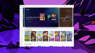 Screenshot of the Microsoft Store open on macOS