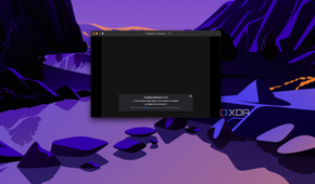 Screenshot of Parallels Desktop during the setup of Windows 11