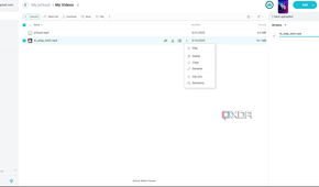 pcloud file options
