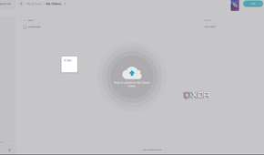 pCloud upload files