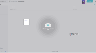 pCloud upload files