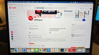 PDFgear Reddit page