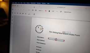 PDFgear fillable form feature