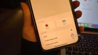 PDFgear app on iPhone