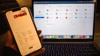 PDFgear on MacBook and iPhone