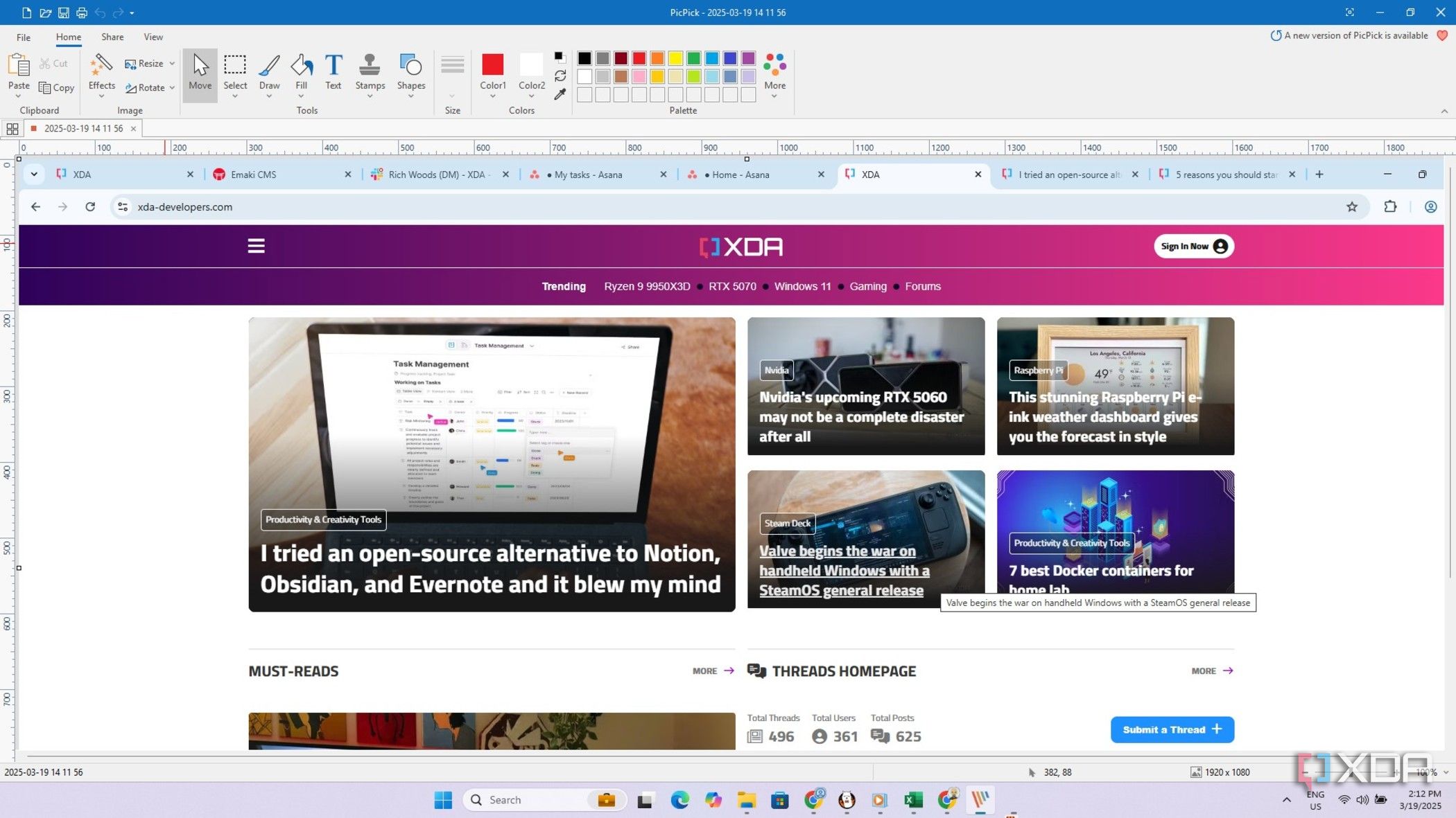 5 reasons why I use PicPick to take screenshots and record my screen
