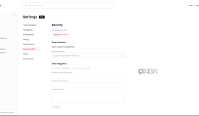Playbook security settings