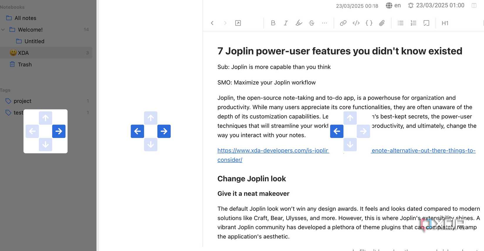7 Joplin power-user features you didn't know existed