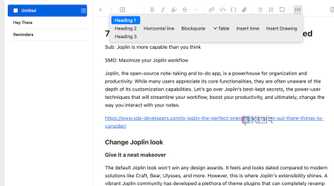 Joplin drawing tool