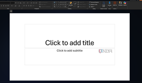 powerpoint in dark mode