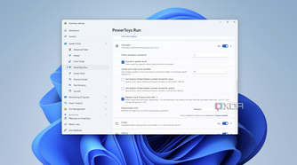 Screenshot of PowerToys Run settings showing settings for the Calculator plug-in