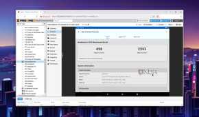 The Geekbench 6 score of the Android-x86 VM
