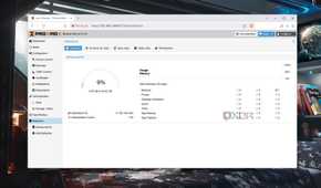 The Datastore tab in the Proxmox Backup Server